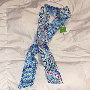 Vera Bradley Retired new With Tags Capri blue sash